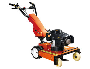 Trituratore d'erba industriale GS50P70, tosaerba a spinta manuale con motore a 4 tempi, cesto raccoglierba e manico telescopico - Product Image 4