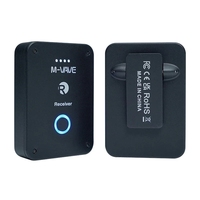 M-vave Moniteur d'écouteurs sans fil WP-9 2.4G Émetteur-récepteur rechargeable avec prise en charge du volume Fonction stéréo mono muet