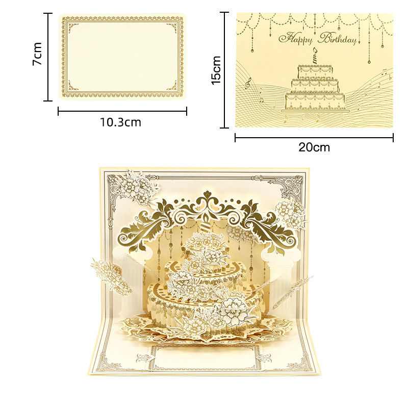 Gâteau musique fleur