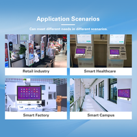 Terminal interactif intelligent mural avec écran tactile Full HD pour les terminaux de libre-service médicaux