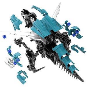 WS5701 워킹 다이노소어 장난감 STEM 전자 분해 가능한 트렉스 공룡 로봇 조립 키트 어린이 선물용 - Product Image 1