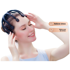 Masseur de relaxation du cuir chevelu CYANMED à dix griffes, vibrations multidimensionnelles intelligentes, alimentation USB, bouton de réglage à 4 niveaux - Product Image 2