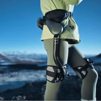 Exosquelette robotisé portable ultra-léger en fibre de carbone 5000 mAh pour la marche assistée des personnes âgées – Idéal pour les voyages et comme cadeau