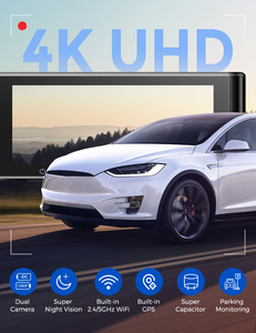 AZDOME M550 Pro-2CH ADAS Dash Cam a <span class=keywords><strong>2</strong></span> Canali 4K+1080P, Registratore DVR per Auto con WiFi 5G Integrato, GPS e Visione Notturna IR - Product Image 2