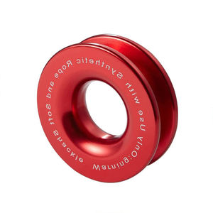 YH3105 <span class=keywords><strong>anneau</strong></span> <span class=keywords><strong>de</strong></span> récupération <span class=keywords><strong>de</strong></span> treuil en alliage d'aluminium à deux boucles robuste pour SUV/UTV/ATV/camion voiture universelle <span class=keywords><strong>de</strong></span> récupération tout-terrain - Product Image 6