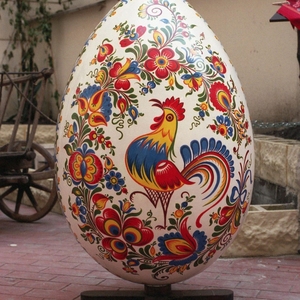 Sculptures d'œufs de Pâques en fibre de verre personnalisées, œufs de Pâques artificiels, artisanat, œufs de Pâques en fibre de verre <span class=keywords><strong>pas</strong></span> chers, décoration intérieure - Product Image 4