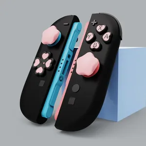 ชุดฝาครอบปุ่ม D-pad ซิลิโคนนุ่มน่ารัก สำหรับจอยสติ๊ก 2 Star Ns2 พร้อมสติ๊กเกอร์ปุ่ม Abxy และปลอกจับนิ้วหัวแม่มือ Switch2 - Product Image 6
