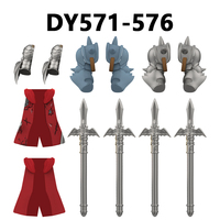 DY571-576 Vente Flash Fullmetal Alchemist  DIY Cadeau de construction à collectionner Blocs de construction en plastique pour enfants Jouets pour enfants