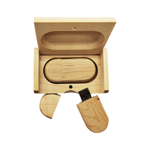 Maple gỗ USB ổ đĩa flash 2GB 4GB 8GB 16GB 32GB 64GB tre USB Stick + Hộp óc chó gỗ sinh thái Pendrive Quà Tặng đĩa flash phụ kiện - Product Image 2