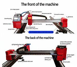 Bilateral Drive Light Gantry <b>CNC</b> <b>Plasma</b> <b>Cutter</b> 1500x3000mm 1621 Height Controller for Metal Sheet Cutting - Product Image 5