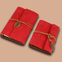 A6 Mini Reise-Notizbuch mit Loseblattbindung, PU-Kunstleder, Vintage Reisebinder, Blanko Geschenk-Tagebuch