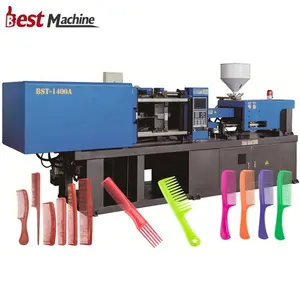 BST-1400A Automatic Customized Plastic Hair Comb Making Machine / Injection Molding Machine