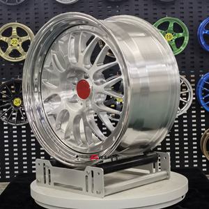 Ruedas forjadas de 2 piezas 18 20 21 22 pulgadas estilo E88 para Mercedes <span class=keywords><strong>AMG</strong></span> <span class=keywords><strong>BMW</strong></span> M4 M5 <span class=keywords><strong>M8</strong></span> F10 F30 F90 llantas de rueda de coche de pasajeros - Product Image 6