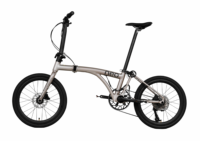 Vélo de ville pliable JAVA 20-NEO Tri-Folding 20 pouces, mini vélo pliable, 9 vitesses, frein hydraulique, vélo de route