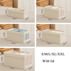 Tissu Organisateur <span class=keywords><strong>Voiture</strong></span> <span class=keywords><strong>Jouet</strong></span> Médecine Transparent <span class=keywords><strong>Boîte</strong></span> De <span class=keywords><strong>Rangement</strong></span> Tiroir Organisateur avec Couvercle Vêtements Organisateurs De Stockage <span class=keywords><strong>Boîte</strong></span> - Product Image 4