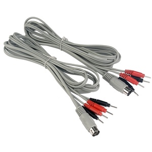 Kawat Timah Elektroda untuk Peralatan <span class=keywords><strong>TENS</strong></span> 5 Inti <span class=keywords><strong>4</strong></span> Pin Puluhan <span class=keywords><strong>Unit</strong></span> - Product Image 5