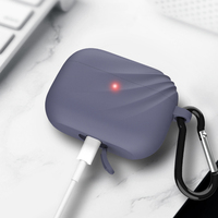 Casing Silikon untuk Apple Airpods Pro, Casing Bluetooth untuk Airpod, untuk Air Pods Pro, Aksesoris Earphone