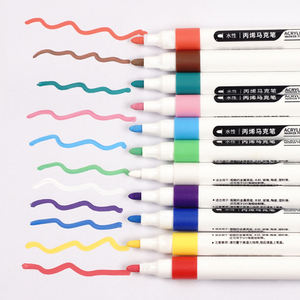 Marqueur <span class=keywords><strong>acrylique</strong></span> à pointe moyenne à base d'eau, <span class=keywords><strong>stylo</strong></span> marqueur de peinture <span class=keywords><strong>Posca</strong></span> - Product Image 1