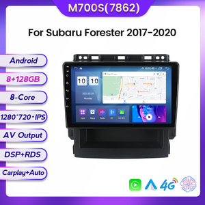 Mekede Android 11 ses kontrolü araba Video ses çalar Subaru Forester 2017-2020 için 8 128GB 360 kamera GPS araba stereo - Product Image 4