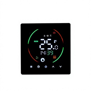 Thermostat mural intelligent à commande vocale contrôlé par application, écran OLED, compatible Wi-Fi, compatible iOS/Android, pour la maison - Product Image 1