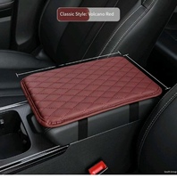 Tapis de rangement universel pour boîte à gants de voiture, pochette de rangement pour véhicule, coussin de rehaussement central multifonctionnel pour coudes