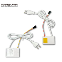Interruptor Táctil para Espejo, 220 V, 1 A, 12 W, Control de Luz LED de Baño de Uno o Tres Colores, Interruptor con Sensor Táctil de Atenuación