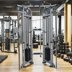 Equipo de gimnasio de metal de polea cruzada de doble cable de alta <span class=keywords><strong>calidad</strong></span> con <span class=keywords><strong>el</strong></span> <span class=keywords><strong>mejor</strong></span> <span class=keywords><strong>precio</strong></span> al por mayor y excelente servicio para centros de gimnasio - Product Image 2