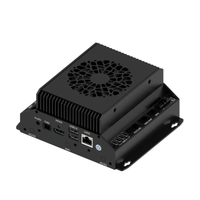CANGHAN AP-6121-358H-32G Edge AI Embedded Box PC Intel Core Ultra X7 358H Pengontrol Robotik Industri