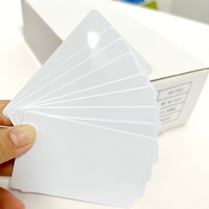 YTS - Tarjetas de Identificación Personalizables para Estudiantes, Impresibles, de PVC, para Identificación de Empleados, Tarjetas de Identificación de Plástico en Blanco - Product Image 6