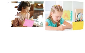 Portable Lightweight Cotton Canvas Pouch Pure Color Travel Makeup Cosmetic Bag with Zipper Closure Women's Letter Pattern Design - Product Image 6