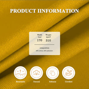 Tissu côtelé français brossé - Tricotage de bureau abordable, Premium structuré, en stock, Largeur personnalisée, Commande en gros - Product Image 2