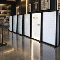 Stand Display Kartu Olahraga Akrilik Berkualitas Tinggi yang Dapat Dikunci, Khusus untuk Kartu TCG, Tempat Penyimpanan Kartu Koleksi, Etalase Kartu Perdagangan