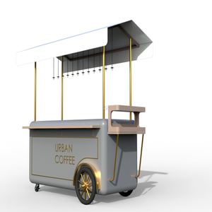 Camión de Venta de Café Móvil OEM, Camión de Helados, Hot Dogs, Entrega de Comida, Furgoneta, Quiosco de Aperitivos, Remolque de Camión - Product Image 3