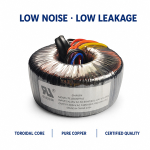 Transformateur de puissance toroïdal 50-0-50V 70-0-70V 300W 400W 500W 1000W pour onduleurs et amplificateurs – Applications multiples, transformateurs personnalisés - Product Image 6
