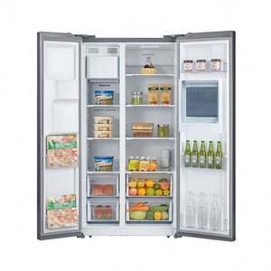 Refrigeradores Inteligentes de Doble Puerta de Acero Inoxidable con Dispensador de Agua y Fabricador de Hielo de Gran Capacidad 606L, Venta al Por Mayor - Product Image 5