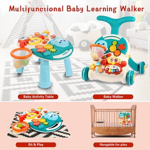 Juguetes de <span class=keywords><strong>Actividades</strong></span> para Bebés Huanger, Andaderas Multifuncionales para Bebés, Andaderas Multifuncionales con Música para el Aprendizaje - Product Image 3