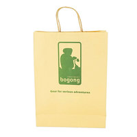 Sac en papier kraft écologique pour vêtements, chaussures, emballage de boutique, vente au détail, emballage cadeau