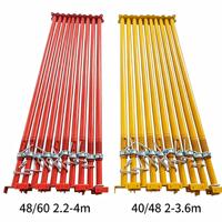Étais de construction en acier réglables de type espagnol télescopiques Acrow Prop – Direct Usine