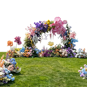 Structure de toile de fond florale portable et pliable pour mariages en bord de mer, cérémonies en forêt et location pour événements mobiles - Product Image 6