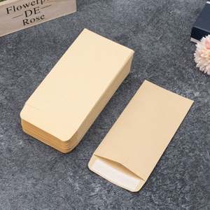 Petite enveloppe en papier kraft écologique en forme de pièce de monnaie, autocollante, sur mesure, pour graines - Product Image 3