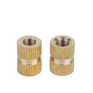 Échantillon gratuit DIN 16903 : Inserts de moulage ronds en laiton, écrous de couplage en laiton - Product Image 2