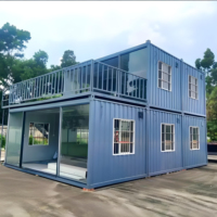 Maison mobile, cabane, maisons préfabriquées modernes de luxe, conteneur plat de 10, 20 ou 40 pieds, maison modulaire préfabriquée