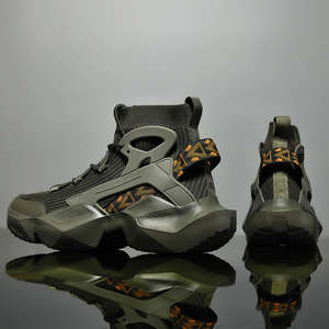 High-Top Breathable Mesh Men's Casual Running Outdoor <b>Sneakers</b>-High Quality Plus Size Fashion Walking <b>Shoes</b> - Product Image 6