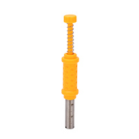 Kit de fabrication d'appâts pour la pêche à la carpe Pop-up Zig, accessoires de pêche portables pour la pêche à la carpe au feeder (Jaune Noir)