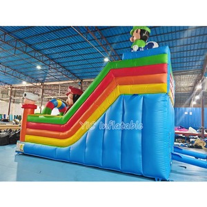 <span class=keywords><strong>Castillo</strong></span> Inflable Comercial Super Mario Bros con Tobogán para Alquiler de Eventos, Duradero - Product Image 4