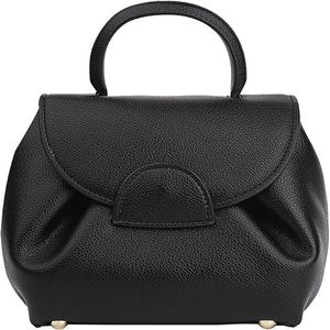 Sac à main élégant pour femme en similicuir avec pompon décoratif, fermeture éclair, compartiment principal de rangement, bandoulière réglable, tendance - Product Image 6