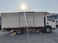 Sinotruk 4x2 Van Cargo Box 6 Pneus 4x2 5 8 10 12T Camion Cargo Léger avec Porte Élévatrice Hydraulique