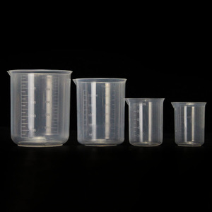 250ml 500ml 1000ml plástico graduado medindo copos do copo com capacidade tamanhos múltiplos para o uso conveniente