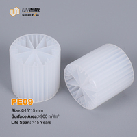Akuarium sampel sistem mbbr filter pengolahan air air biofilm, aerator reaktor