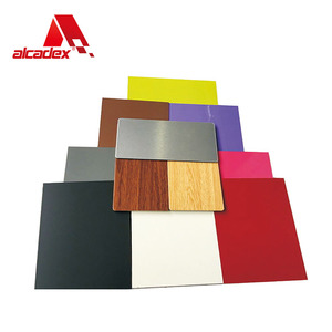 Tường mặt tiền bánh sandwich nhôm bảng điều khiển alucobond nội thất và ngoại thất tấm Ốp trang trí <span class=keywords><strong>ACP</strong></span> 4mm nhôm tấm Composite - Product Image 1